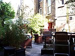 Patio-Pub „beer garden“ in England